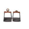 Estribo Vaq. Gavilanes Inox. FRAGUA abatible forrado especial. REF 002637