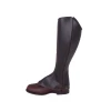 Polaina Mod: Doma piel engrasada Castaña con cremallera. REF 006359-CAS