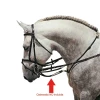 Rienda Ledering con Martingala E. REF 000642