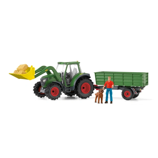 Schleich 42608 Tractor con remolque. REF 013170 - Imagen 3