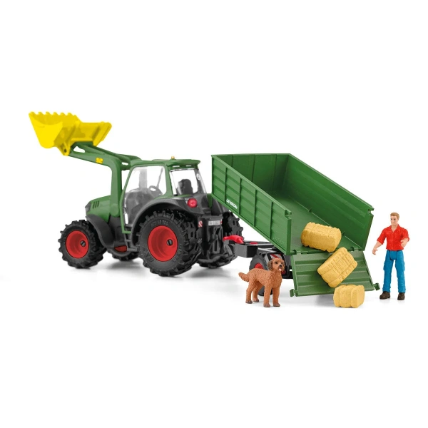 Schleich 42608 Tractor con remolque. REF 013170 - Imagen 5