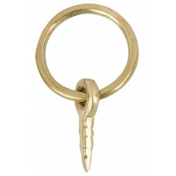 Anilla con pincho metal para horcate. REF 010965