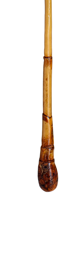 Bastón junco porra natural Ref: 514. REF 008022 - Imagen 3