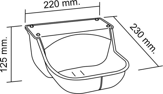 Bebedero B-50 Hidrocán nivel boya grande (perros). REF 004963 - Imagen 2