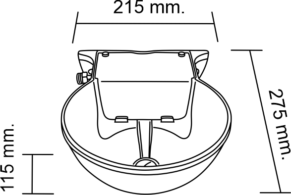 Bebedero B-51 aluminio pintado. REF 004961 - Imagen 2