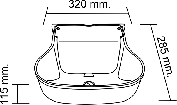 Bebedero B-61 aluminio Pintado boya grande. REF 004964 - Imagen 2