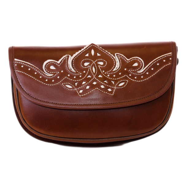 Bolso amazona piel extra ovalado. REF 007893 - Imagen 3
