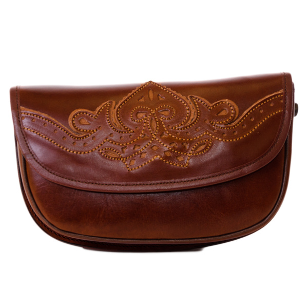 Bolso amazona piel extra ovalado. REF 007893 - Imagen 4