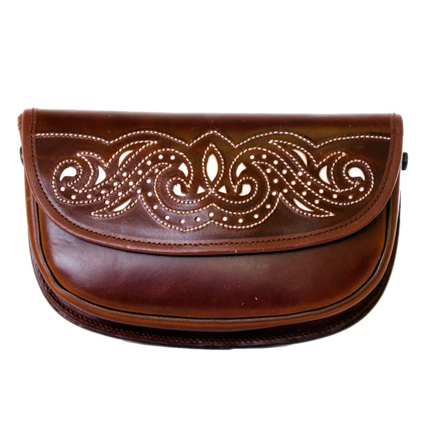 Bolso amazona piel extra ovalado. REF 007893 - Imagen 7