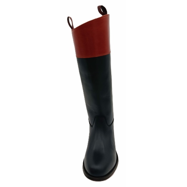 Bota Mod: 100/01 Hípica Boxcalf negro con banda piso suela. REF 008149 - Imagen 3