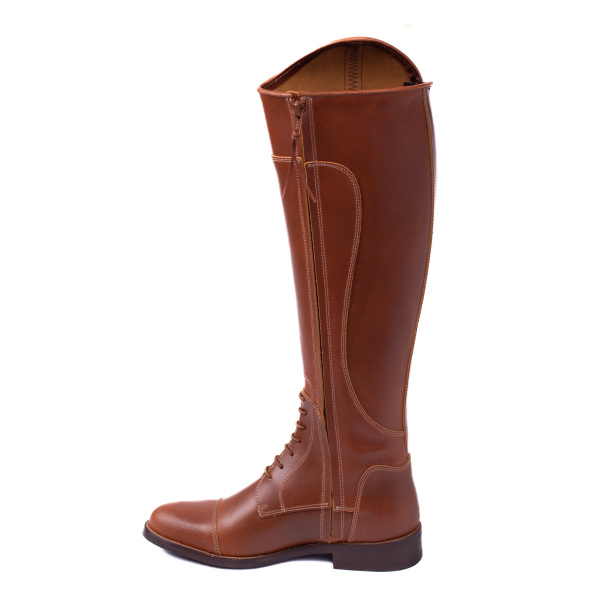Bota Mod: Hipi 5 Cuero Viejo, crem interior y elástico trasero piso diamante. REF 008131 - Imagen 5