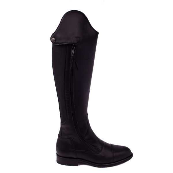 Bota Mod: Hipi 7 vaqueta Negra, Crem y elástico Piso vibram. REF 008124 - Imagen 2