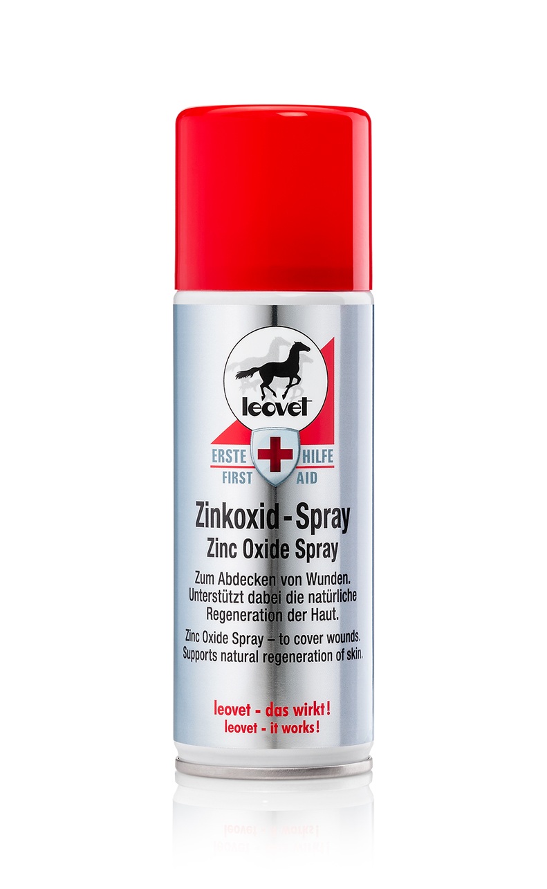 Cicatrizador spray Leovet first aid oxido de zinc: 200 ml. REF 005751