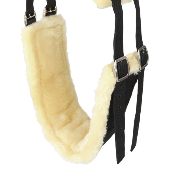 Cinchuelo Nailon negro con borreguito. REF 000952 - Imagen 3