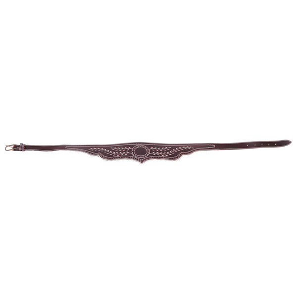 Cinturón peto piel engrasada con hebilla. REF 007828 - Imagen 3
