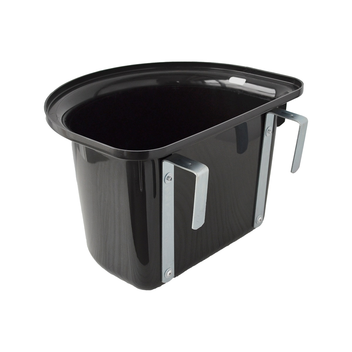 Comedero de puerta Plástico negro sin asa. REF 004978 - Imagen 2