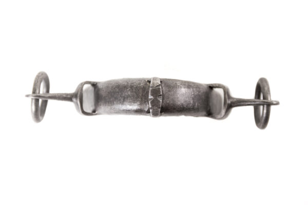 Muserola dientes de Ola Inox Pav. pasadores metal FRAGUA de pilar corto. REF 002174 - Imagen 2