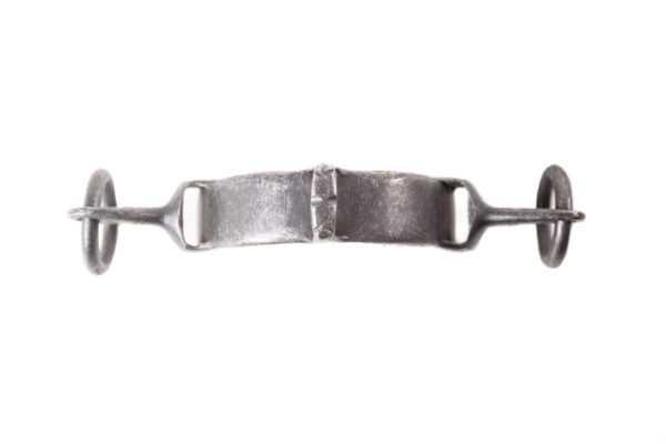 Muserola lisa Inox Pav. pasadores metal FRAGUA de pilar corto. REF 002164 - Imagen 2
