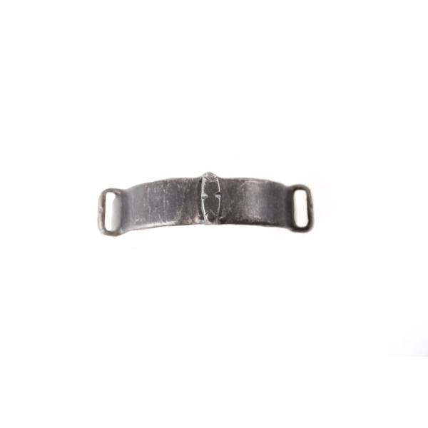 Muserola lisa Inox Pav. pasadores Metal Fragua. REF 002144 - Imagen 2