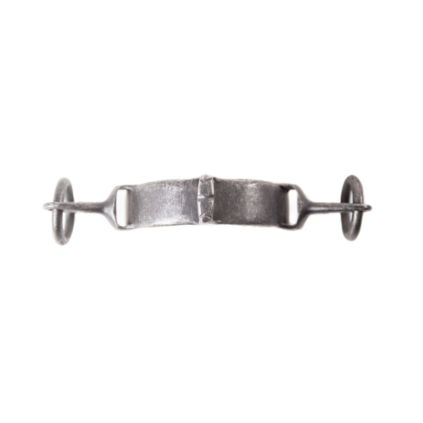 Muserola lisa Inox Pav. pasadores Metal Fragua pilar Corto. REF 002164 - Imagen 2