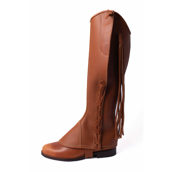Polaina Mod: Doma piel engrasada Natural vestir lisa. REF 006354-NAT - Imagen 3