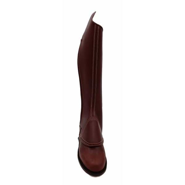 Polaina Mod: Hipi 7 piel engrasada Cereza cremallera y elástico. REF 006365-CER - Imagen 2