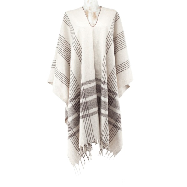 Poncho lana eco. REF 006172 - Imagen 2
