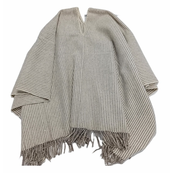 Poncho lana grazalema. - Imagen 3