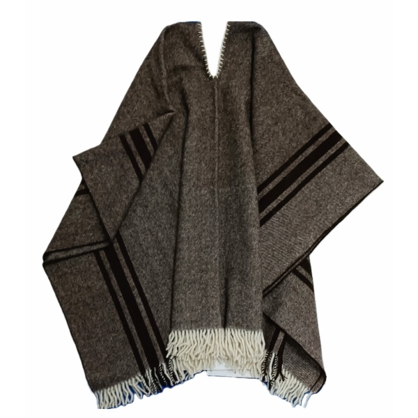 Poncho lana grazalema. - Imagen 4