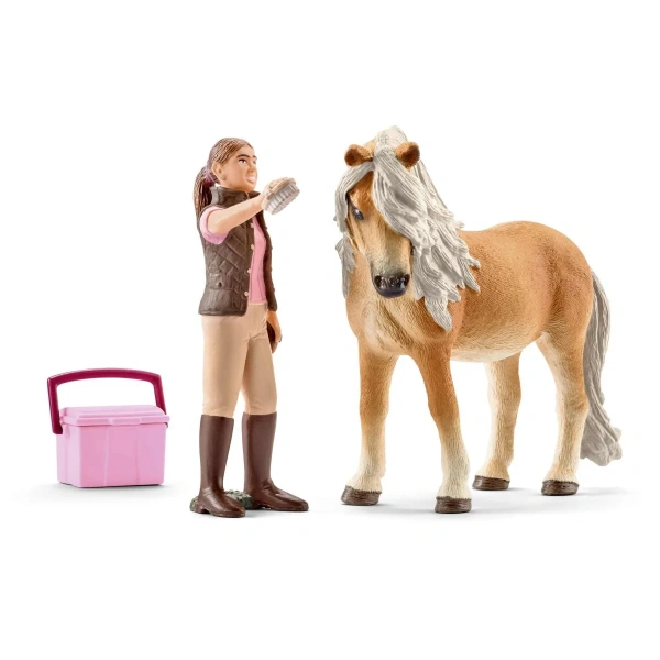 Schleich 41431 Cuidadora de caballos con poni. REF 013151 - Imagen 2