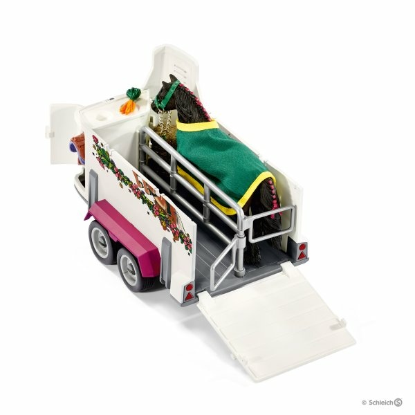 Schleich 42346 Camioneta con remolque para caballo. REF 013137 - Imagen 2