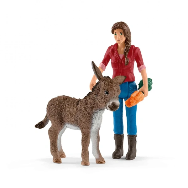 Schleich 42407 Granja con establo y animales. REF 013038 - Imagen 6