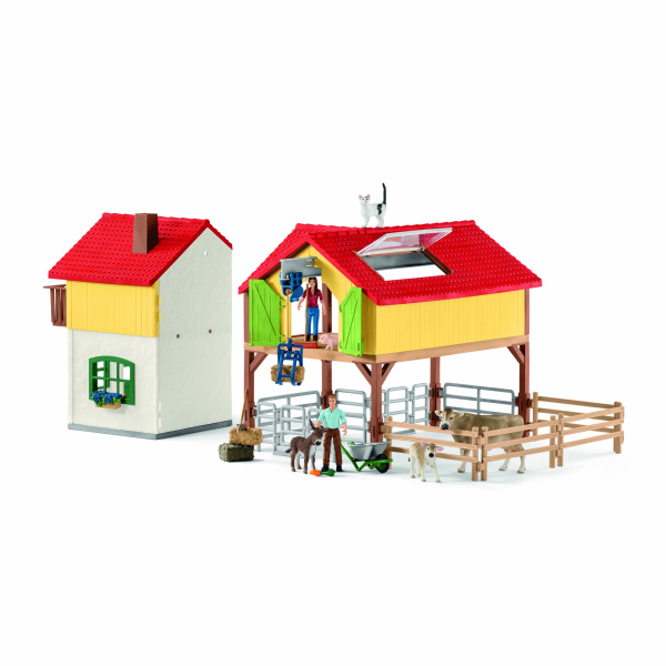 Schleich 42407 Granja con establo y animales. REF 013038 - Imagen 4