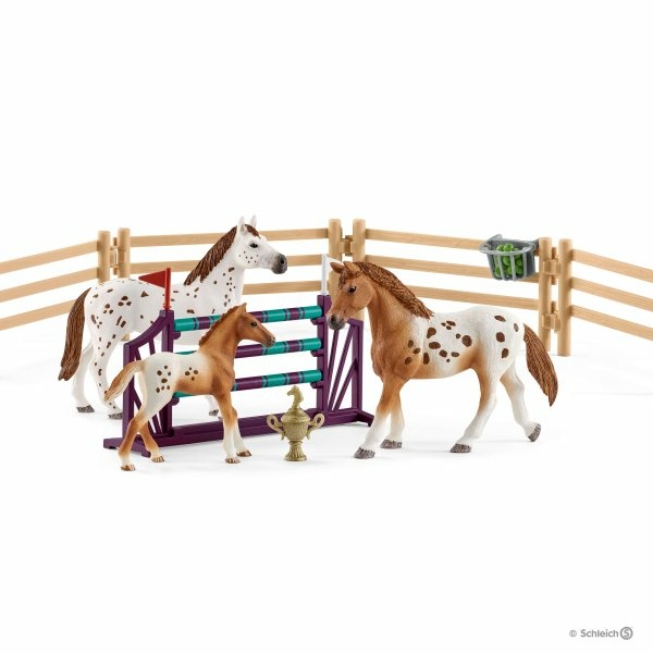 Schleich 42433 Set de entrenamiento para el concurso de horse club lisa. REF 013008 - Imagen 2