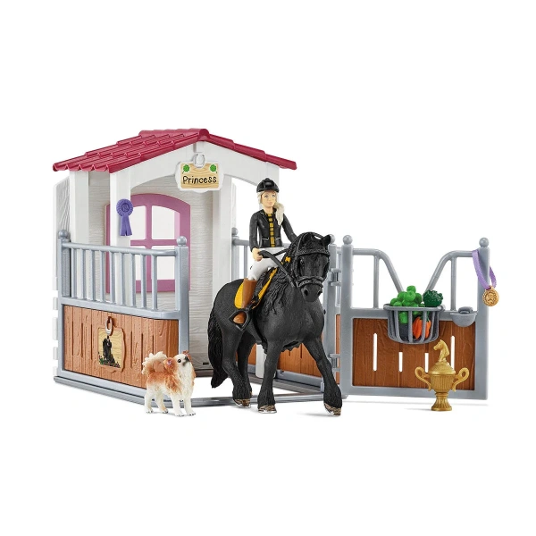 Schleich 42437 Box para caballos con horse club Tori & Princess. REF 013084 - Imagen 4