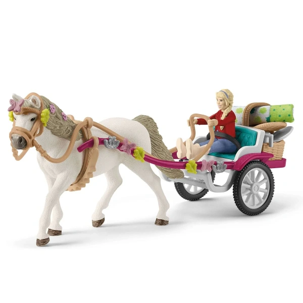 Schleich 42467 Coche de caballos para el espectáculo ecuestre. REF 42467 - Imagen 3