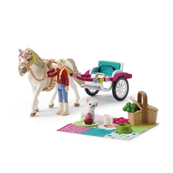 Schleich 42467 Coche de caballos para el espectáculo ecuestre. REF 42467 - Imagen 2
