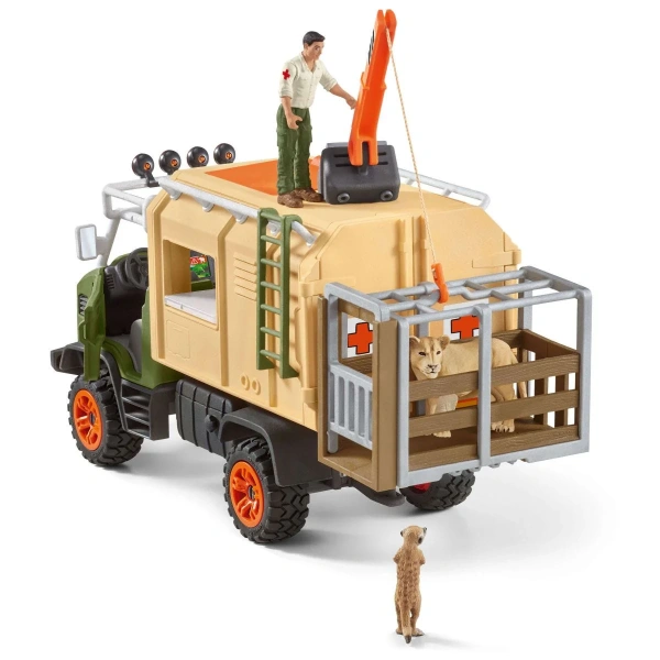 Schleich 42475 Camión de salvamento de animales grande. REF 013168 - Imagen 3
