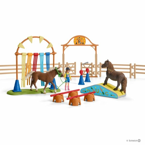 Schleich 42481 Entrenamiento Agility para ponis. REF 013045 - Imagen 2