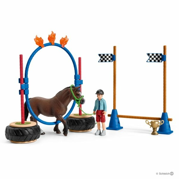 Schleich 42482 Competición Agility para ponis. REF 013046 - Imagen 2
