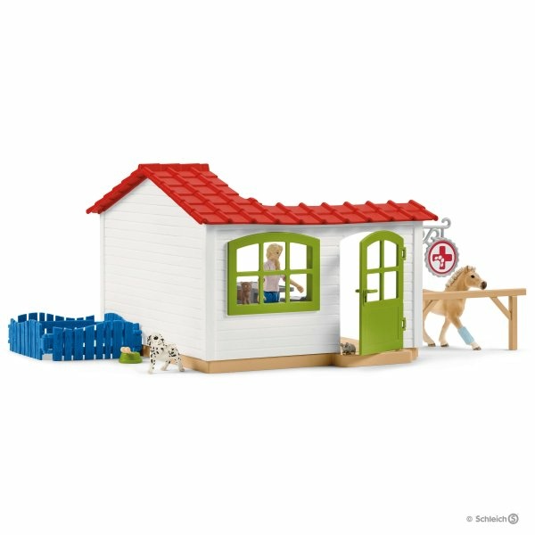 Schleich 42502 Consulta de veterinario con mascotas. REF 013058 - Imagen 4