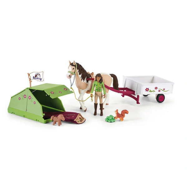 Schleich 42533 Excursión de acampada de Horse Club Sarah. REF 013059 - Imagen 2