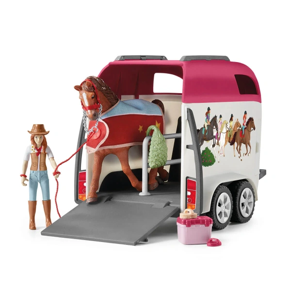 Schleich 42535 Aventura con coche y remolque para caballos. REF 013054 - Imagen 5