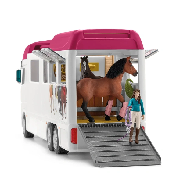 Schleich 42619 Autocaravana con zona para caballos. REF 013118 - Imagen 3