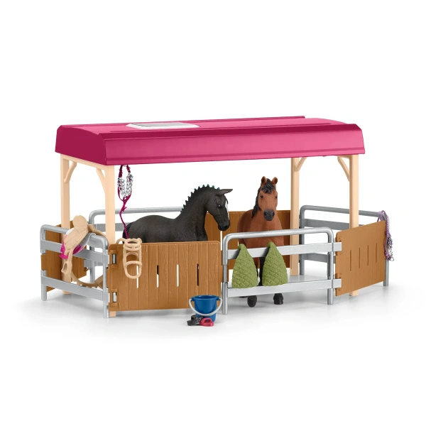 Schleich 42619 Autocaravana con zona para caballos. REF 013118 - Imagen 6