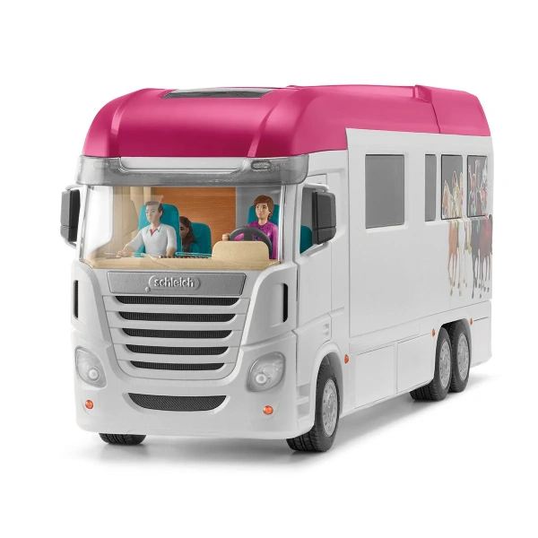 Schleich 42619 Autocaravana con zona para caballos. REF 013118 - Imagen 2