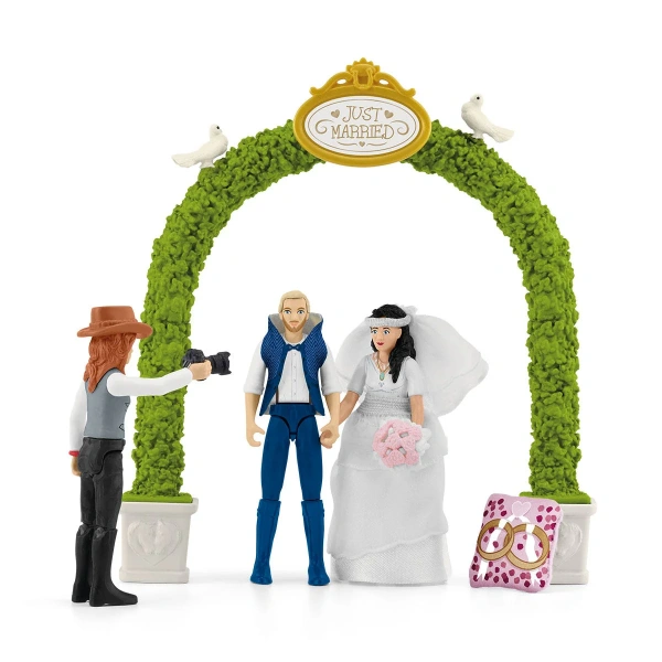 Schleich 42641 Carruaje nupcial. REF 013148 - Imagen 3