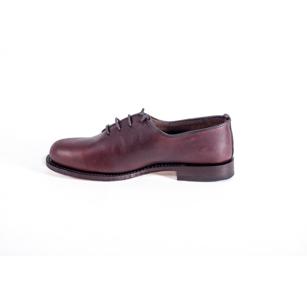 Zapato Mod: 15/01 para polaina Cereza con cordones suela piel. REF 008492 - Imagen 4