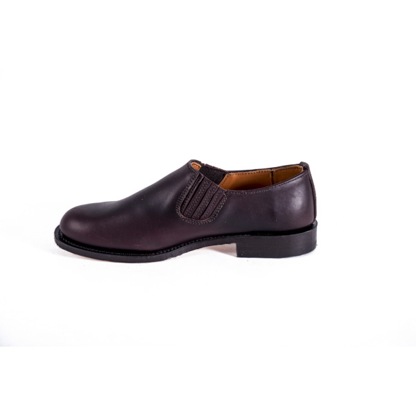 Zapato Mod: 15/03 para polaina castaña con elástico suela piel. REF 008441 - Imagen 4