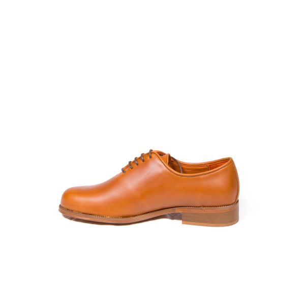Zapato Mod: 252 para polaina vaqueta Natural con cordones suela piel. REF 008494 - Imagen 4